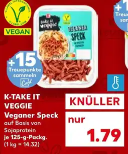 Kaufland K-TAKE IT VEGGIE Veganer Speck Angebot