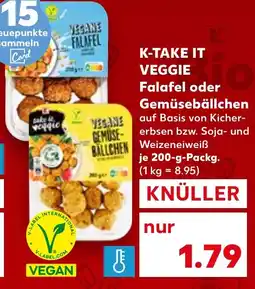 Kaufland K-TAKE IT VEGGIE Falafel oder Gemüsebällchen Angebot