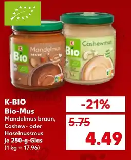 Kaufland K-BIO Bio-Mus Angebot