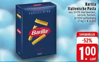 Edeka Barilla Italienische Pasta Angebot