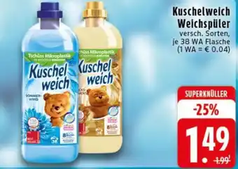 Edeka Kuschelweich Weichspüler Angebot