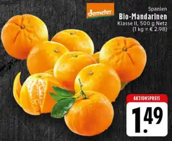 Edeka demeter Bio-Mandarinen Angebot