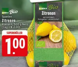 Edeka Zitronen Angebot