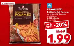 Kaufland K-FAVOURITES Süßkartoffel-Pommes Angebot