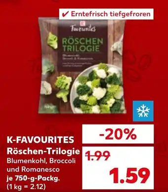 Kaufland K-FAVOURITES Röschen-Trilogie Angebot