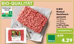 Kaufland K-BIO Bioland Hackfleisch gemischt Angebot