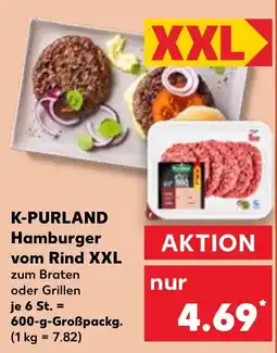 Kaufland K-PURLAND Hamburger vom Rind XXL Angebot