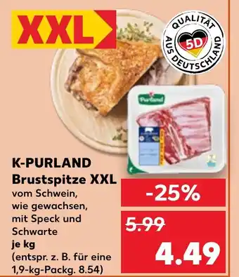 Kaufland K-PURLAND Brustspitze XXL Angebot