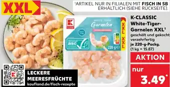 Kaufland K-CLASSIC White-Tiger- Garnelen XXL Angebot