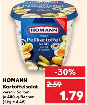 Kaufland HOMANN Kartoffelsalat Angebot