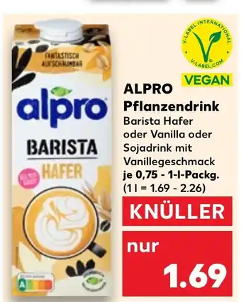 Kaufland ALPRO Pflanzendrink Angebot