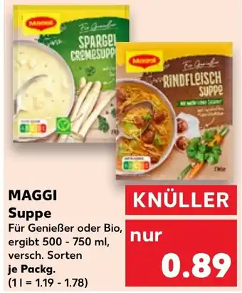 Kaufland MAGGI Suppe Angebot