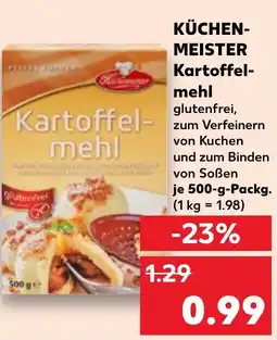 Kaufland KÜCHEN- MEISTER Kartoffel- mehl Angebot