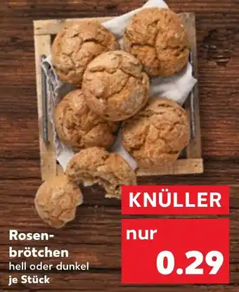 Kaufland Rosen- brötchen Angebot