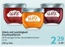 Selgros Glück mit Leichtigkeit Fruchtaufstrich Angebot