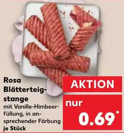 Kaufland Rosa Blätterteig- stange Angebot