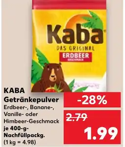 Kaufland KABA Getränkepulver Angebot