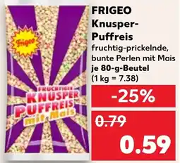 Kaufland FRIGEO Knusper- Puffreis Angebot