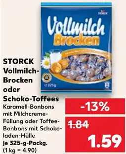 Kaufland STORCK Vollmilch- Brocken oder Schoko-Toffees Angebot