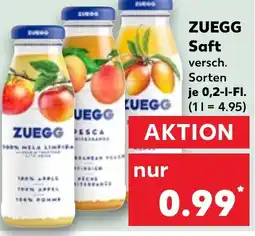 Kaufland ZUEGG Saft Angebot