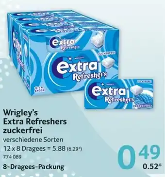 Selgros Wrigley's Extra Refreshers zuckerfrei Angebot