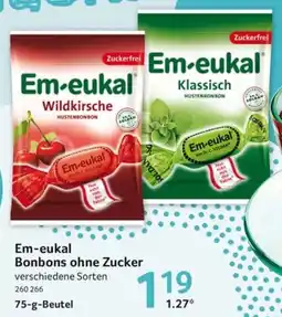 Selgros Em-eukal Bonbons ohne Zucker Angebot