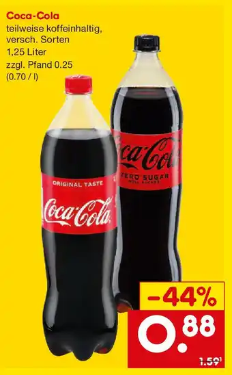 Netto Getränke Discount Coca-Cola Angebot