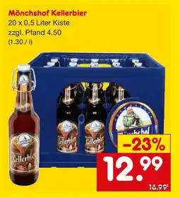 Netto Getränke Discount Mönchshof Kellerbier Angebot