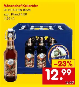 Netto Getränke Discount Mönchshof Kellerbier Angebot