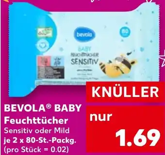 Kaufland BEVOLA BABY Feuchttücher Angebot