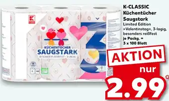 Kaufland K-CLASSIC Küchentücher Saugstark Angebot