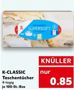 Kaufland K-CLASSIC Taschentücher Angebot