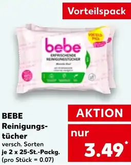 Kaufland BEBE Reinigungs- tücher Angebot