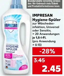 Kaufland IMPRESAN Hygiene-Spüler Angebot