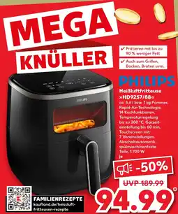 Kaufland PHILIPS Heißluftfritteuse HD9257/88 Angebot