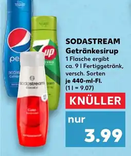 Kaufland SODASTREAM Getränkesirup Angebot