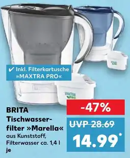 Kaufland BRITA Tischwasser- filter Marella Angebot