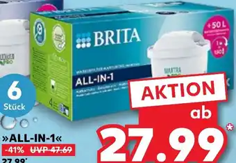 Kaufland BRITA Wasserfilter-Kartuschen MAXTRA PRO All in 1 Angebot