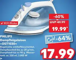 Kaufland PHILIPS Dampfbügeleisen DST1030 Angebot