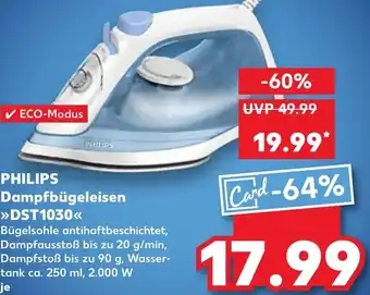 Kaufland PHILIPS Dampfbügeleisen DST1030 Angebot