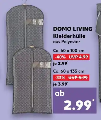 Kaufland DOMO LIVING Kleiderhülle Angebot