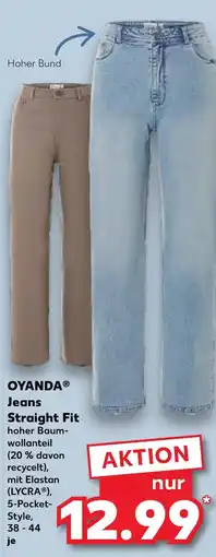 Kaufland OYANDA Jeans Straight Fit Angebot