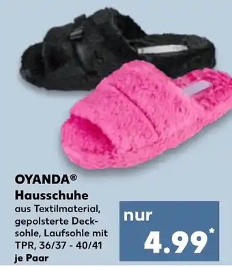 Kaufland OYANDA Hausschuhe Angebot