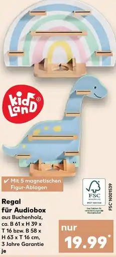 Kaufland Regal für Audiobox kid Land Angebot