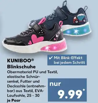 Kaufland KUNIBOO Blinkschuhe Angebot