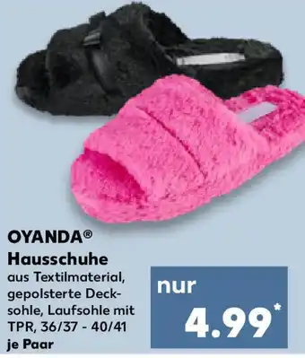 Kaufland OYANDA Hausschuhe Angebot