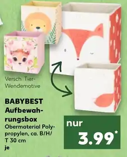 Kaufland BABYBEST Aufbewah- rungsbox Angebot