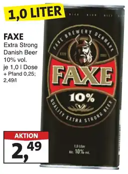 Lösch Depot FAXE Extra Strong Danish Beer Angebot