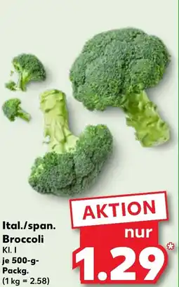 Kaufland Ital./span. Broccoli Angebot