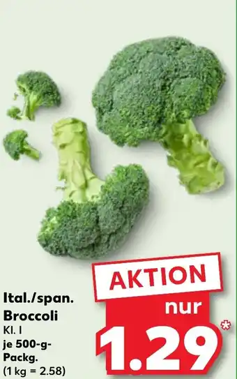 Kaufland Ital./span. Broccoli Angebot